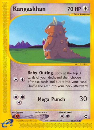 AQ: Kangaskhan (Reverse Holofoil)