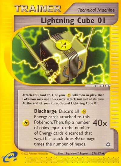 AQ: Lightning Cube 01 (Reverse Holofoil)