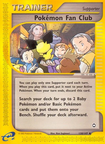 AQ: Pokemon Fan Club (Reverse Holofoil)