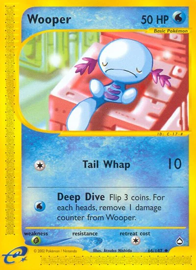 AQ: Wooper (66) (Reverse Holofoil)