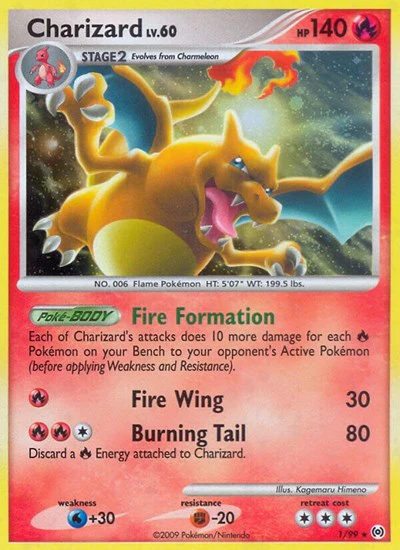 AR: Charizard (Reverse Holofoil)