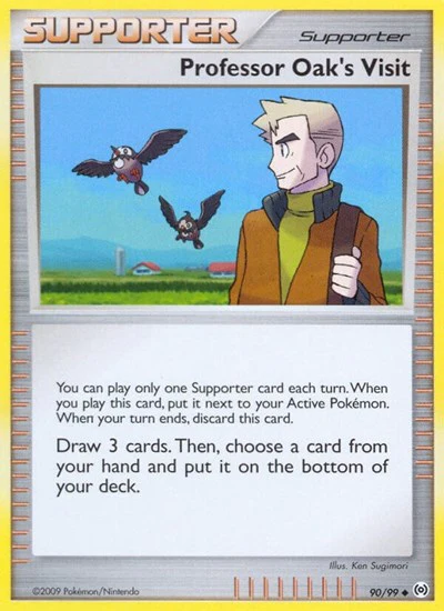 AR: Professor Oak's Visit (Reverse Holofoil)