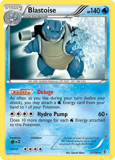 BCR: Blastoise (Holofoil)