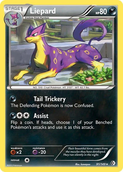 BCR: Liepard (Reverse Holofoil)