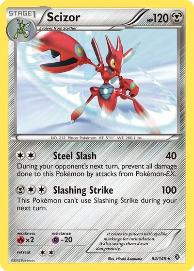 BCR: Scizor (Reverse Holofoil)