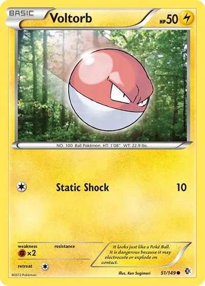 BCR: Voltorb (Reverse Holofoil)