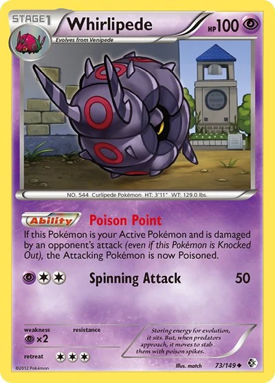 BCR: Whirlipede (Reverse Holofoil)