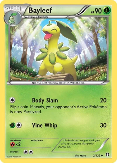 BKP: Bayleef (Reverse Holofoil)