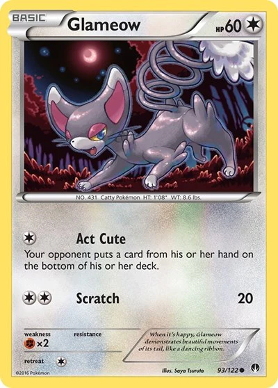 BKP: Glameow (Reverse Holofoil)