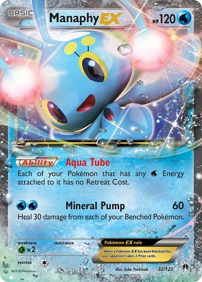 BKP: Manaphy EX (Holofoil)