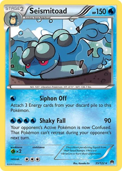 BKP: Seismitoad (Reverse Holofoil)