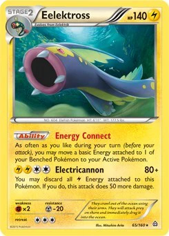 BLE: Eelektross - 65/160 (Cosmos Holo) (Holofoil)