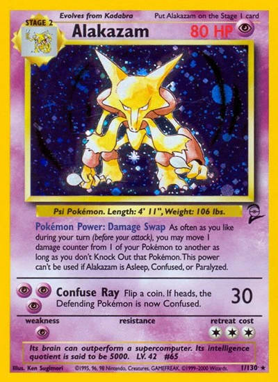 BS2: Alakazam (Holofoil)