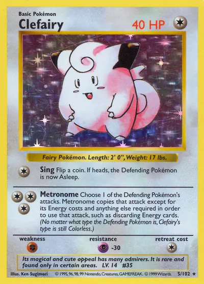 BSS: Clefairy (Unlimited Holofoil)