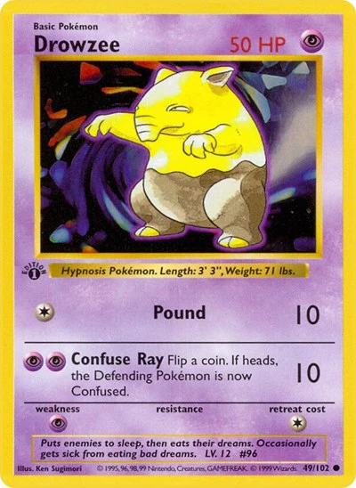 BSS: Drowzee (1st Edition)