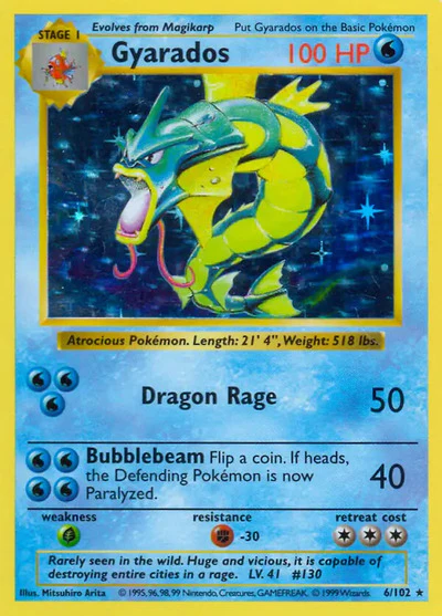BSS: Gyarados (Unlimited Holofoil)