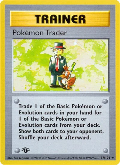 BSS: Pokemon Trader (1st Edition)