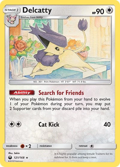 CES: Delcatty (Reverse Holofoil)