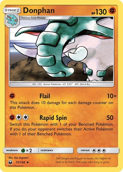 CES: Donphan (Reverse Holofoil)