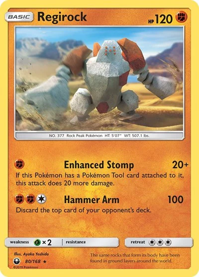 CES: Regirock (Reverse Holofoil)