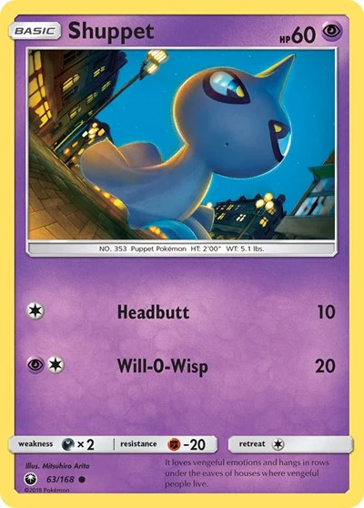 CES: Shuppet (63) (Reverse Holofoil)