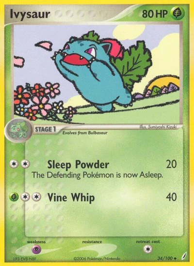 CG: Ivysaur - 034/100