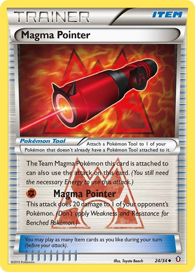DCR: Magma Pointer (Reverse Holofoil)
