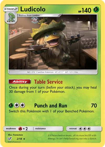 DEP: Ludicolo (Holofoil)