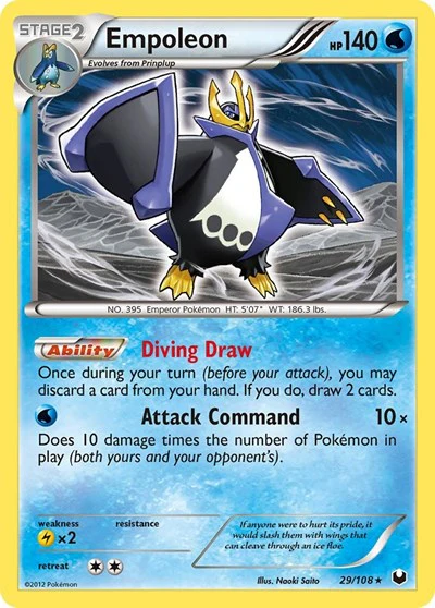DEX: Empoleon (Reverse Holofoil)