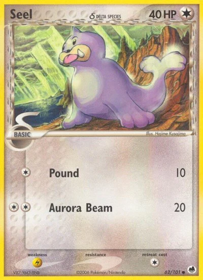 DF: Seel (Delta Species) (Reverse Holofoil)