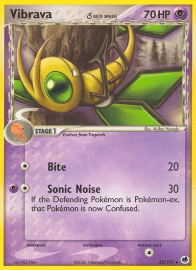 DF: Vibrava - 042/101 (Delta Species)