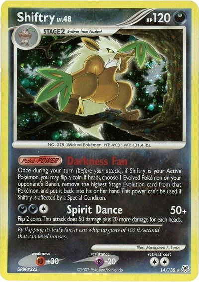DP: Shiftry (Reverse Holofoil)