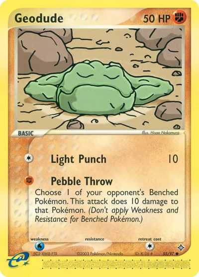 DR: Geodude - 55/97