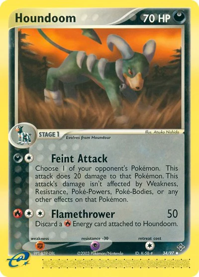 DR: Houndoom (Reverse Holofoil)