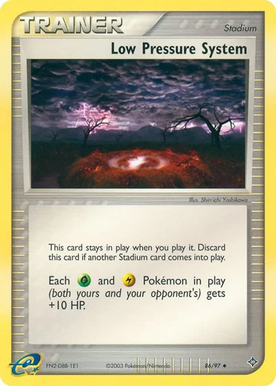 DR: Low Pressure System (Reverse Holofoil)