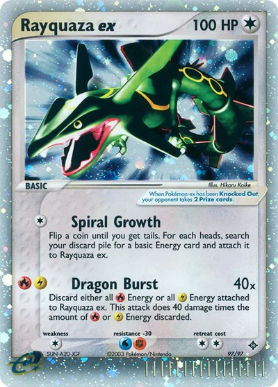 DR: Rayquaza ex (Holofoil)