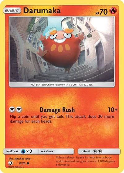 DRM: Darumaka (Reverse Holofoil)