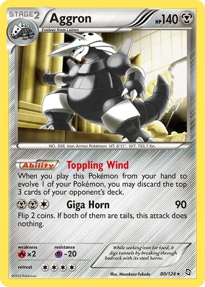 DRX: Aggron (Reverse Holofoil)