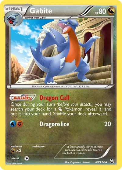 DRX: Gabite (89) (Reverse Holofoil)