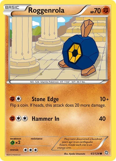 DRX: Roggenrola (Reverse Holofoil)