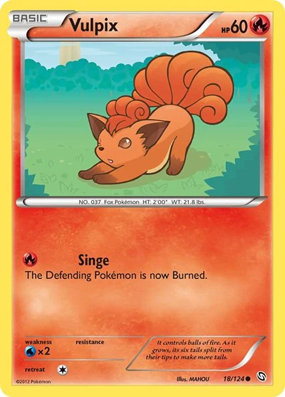 DRX: Vulpix (Reverse Holofoil)