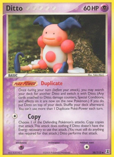 DS: Ditto - 038/113 (Mr. Mime)