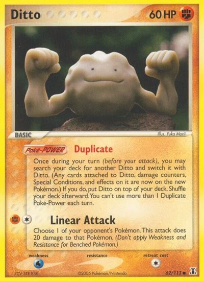 DS: Ditto (Geodude)