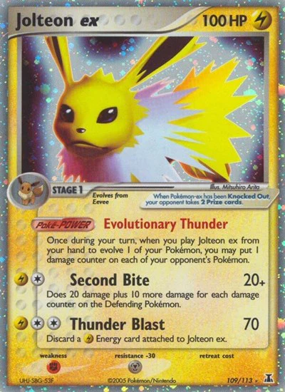 DS: Jolteon ex (Holofoil)