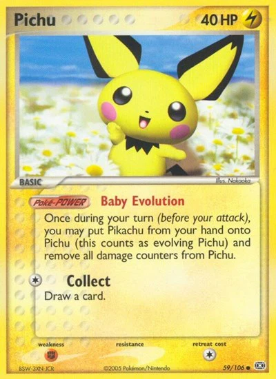 EM: Pichu (Reverse Holofoil)