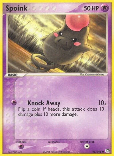 EM: Spoink - 065/106 (Reverse Holofoil)