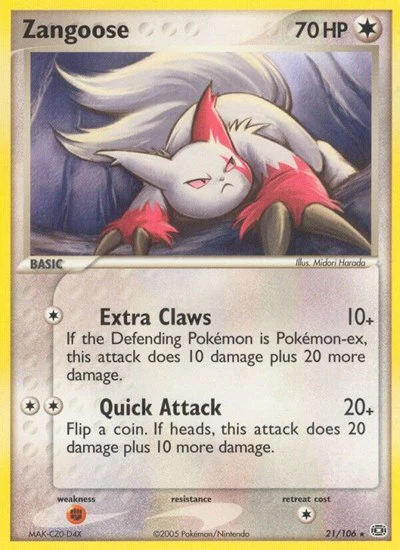 EM: Zangoose