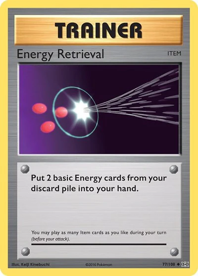 EVO: Energy Retrieval (Reverse Holofoil)
