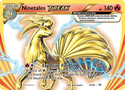 EVO: Ninetales BREAK (Holofoil)