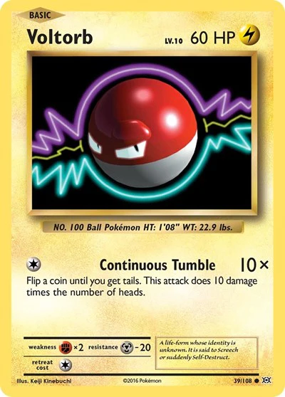 EVO: Voltorb (Reverse Holofoil)